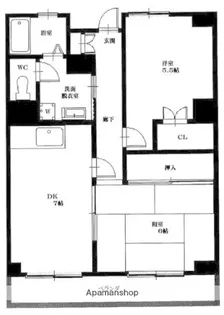 サンコート中里台パートⅡ【3階】の間取り