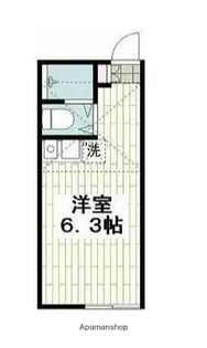 リム・カンパーナ上大岡【2階】の間取り