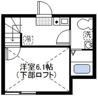 グランドゥール横浜【1階】の間取り