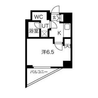 スパシエ川崎ウエスト【12階】の間取り