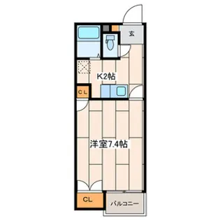 公郷エスポア【2階】の間取り