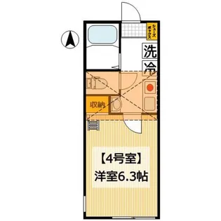グラッサ花の木【2階】の間取り