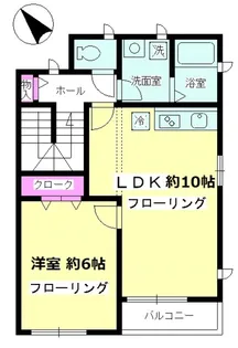 KOMACHI SUITES【2階】の間取り