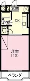 ソレイユ・K【202号室】の間取り