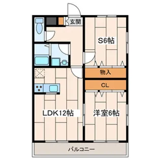 ニューグランデュール【1階】の間取り