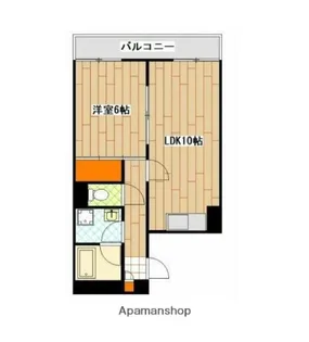 荻野ビル【4階】の間取り
