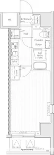 VERXEED阪東橋MAXIV【8階】の間取り