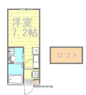 コスタ・コッレ桜木町【2階】の間取り