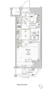 リライア横濱大通り公園【4階】の間取り