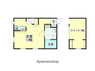 ラ・コルテジャパン【1階】の間取り