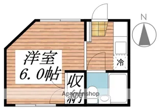 ホワイトハウスⅡ【303号室】の間取り
