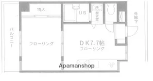ゴールデンパーク【4階】の間取り