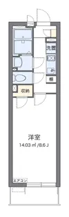 クレイノMIIWA【2階】の間取り