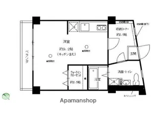 明和ビル【2階】の間取り