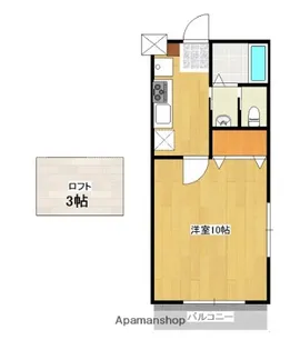 エスポワール・港南Ⅱ【1階】の間取り
