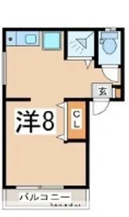 サザンゴールド【3階】の間取り