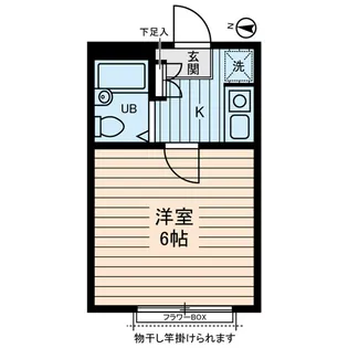 ディアコート町田【1階】の間取り