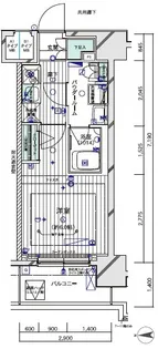 メインステージ川崎クロシアⅡ【10階】の間取り