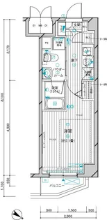 メインステージ川崎Ⅲ【3階】の間取り