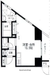 スカイプラザⅡ【3階】の間取り