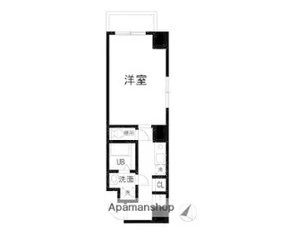 LEREVE横濱伊勢佐木町【3階】の間取り