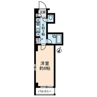 CAMP NOU.ST【3階】の間取り