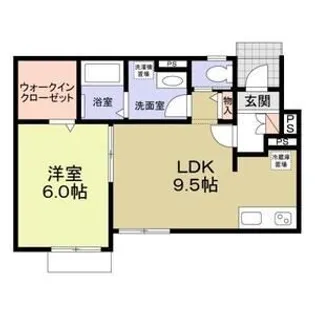 ルーチェ【1階】の間取り