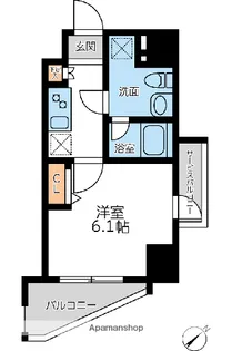 プライマル横濱平沼橋【3階】の間取り