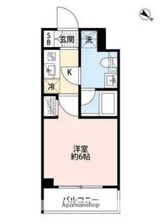LE’A横濱アヴニール【2階】の間取り