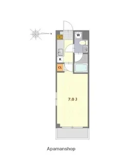 MAJORLANDTACHIBANA【3階】の間取り