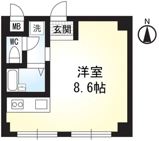 ルミエールアイたまプラーザ【4階】の間取り