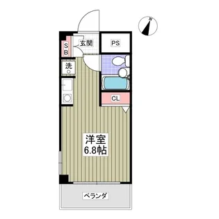 メゾンドエクセル【3階】の間取り