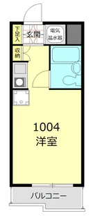 藤和横浜西口ハイタウン【10階】の間取り