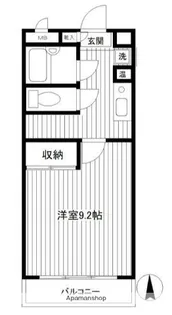 リブハピネス岸根公園【2階】の間取り