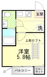 ピオ生麦【2階】の間取り