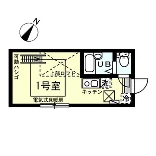 ヨコハマテラス金沢文庫【1階】の間取り