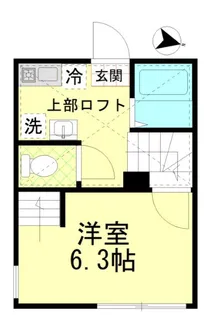 グランドゥール横浜【2階】の間取り