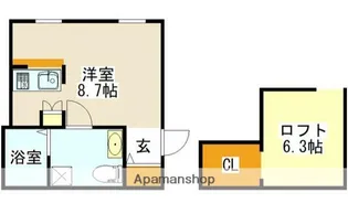 プリマガーデン穂の香【1階】の間取り