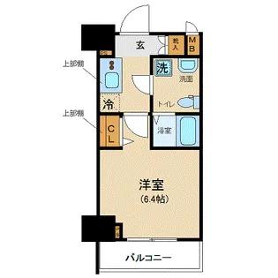 メインステージ蒲田VIエグザ【11階】の間取り