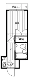 ネルソンパートⅣ【2階】の間取り
