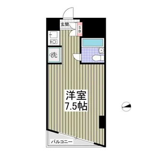 シーサイドコート金沢八景【3階】の間取り