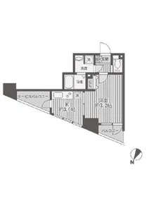 レジディア蒲田【3階】の間取り