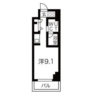 スパシエ東神奈川【9階】の間取り