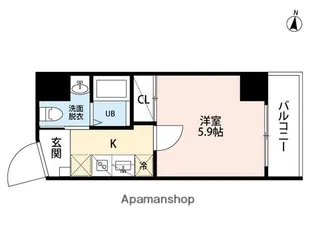 VISTA川崎大師【7階】の間取り