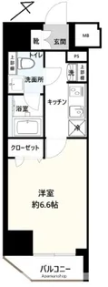 GENOVIA横浜関内SKYGARDEN【5階】の間取り