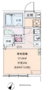 クラリッサ横浜ベーネ【3階】の間取り
