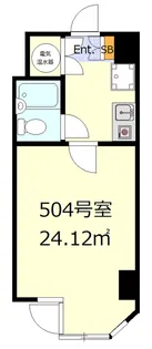ライオンズマンション西五反田第2【5階】の間取り