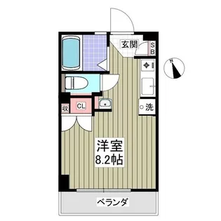 マルヴィエント湘南【3階】の間取り