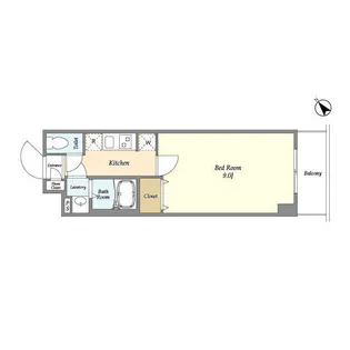 アルファコート東六郷【3階】の間取り