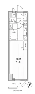 ALTERNA横濱阪東橋【2階】の間取り